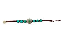 Pulsera Tamashii Ruota della Preghiera in Turquesa BHS339-7E - BHS339-7E